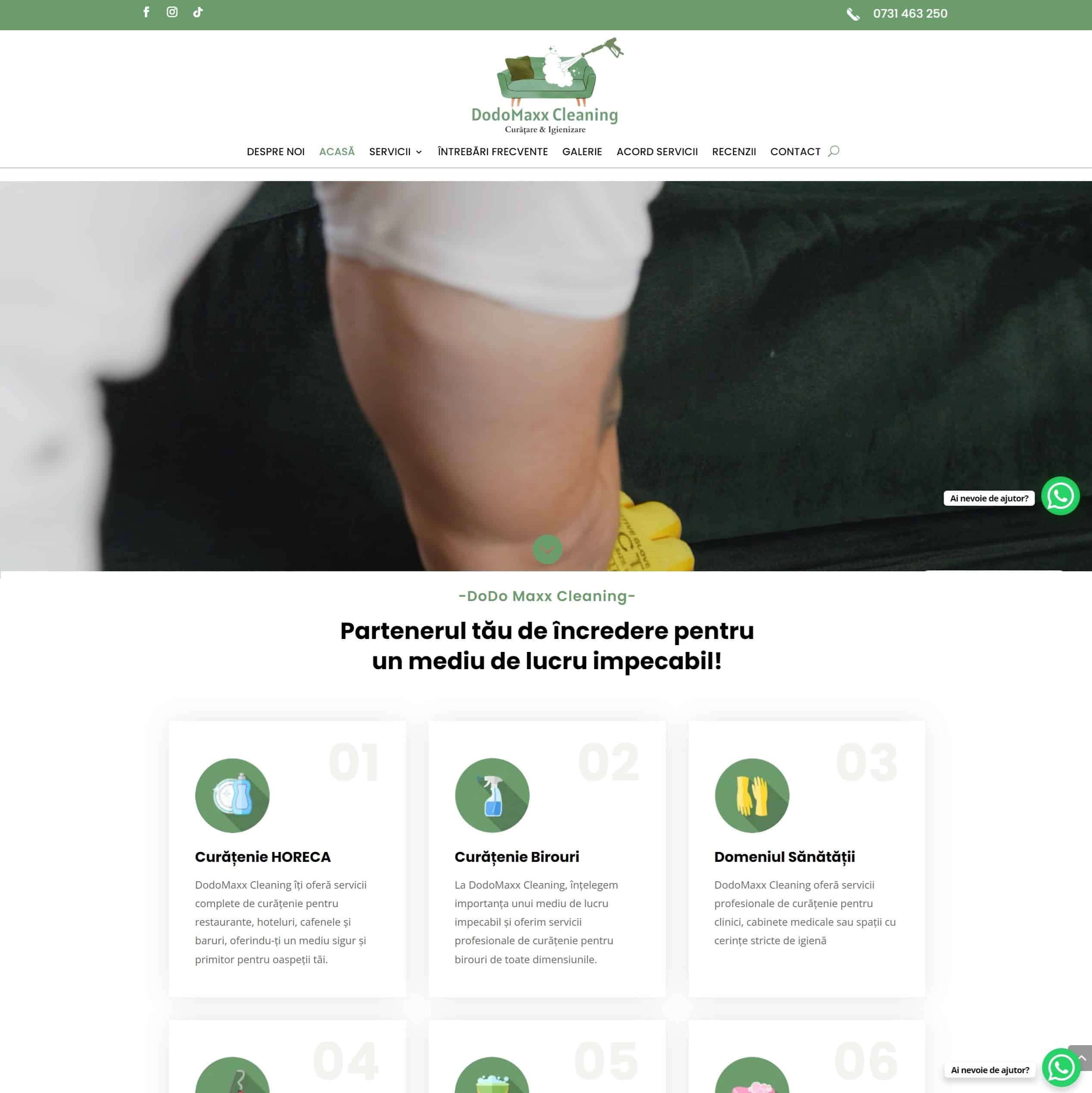 Dodomaxx-cleaning Servicii Curatenie